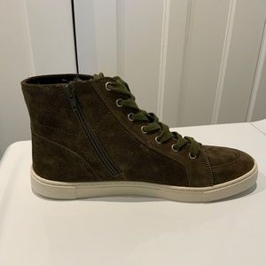 Frye Sindy Moto High, Fatigue, Size 10, Brand New in Box